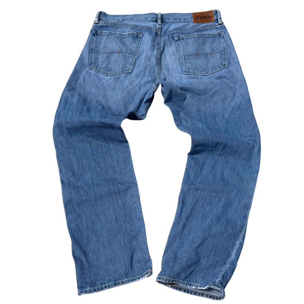 Polo Ralph Lauren Jeans Mens 36x32 Blue Excellent Straight Leg Denim